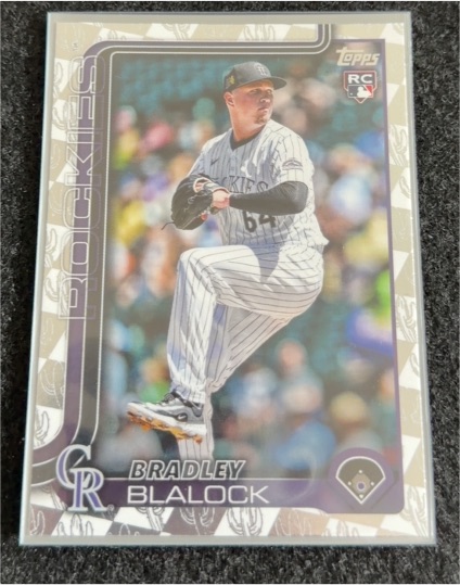 2025 Topps Series 1 #161 Bradley Blalock — front