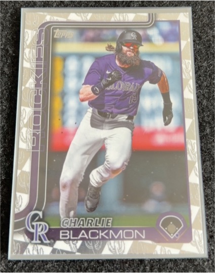 2025 Topps Series 1 #311 Charlie Blackmon — front