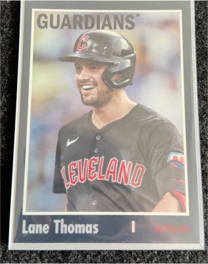 2024 Topps Archives #137 Lane Thomas Cleveland Guardians — front