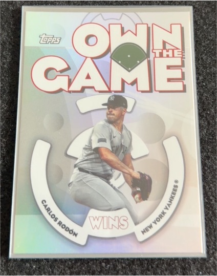2024 Topps Archives Own the Game #06OTG-25 Carlos Rodón — front