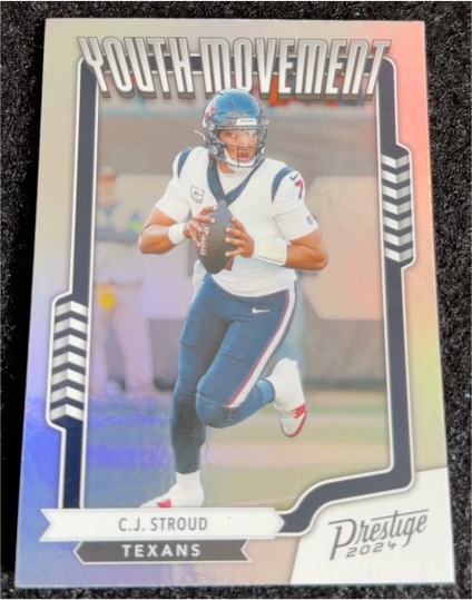 2024 Panini Prestige #YM-CSD C.J. Stroud Youth Movement — front
