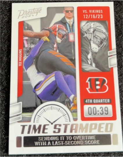 2024 Panini Prestige #TS-THS Tee Higgins — front