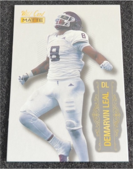 2022 Wild Card Matte #MB-31 DeMarvin Leal — front