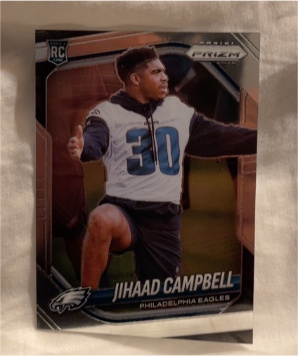 2025 Panini Prizm #334 Jihaad Campbell — front