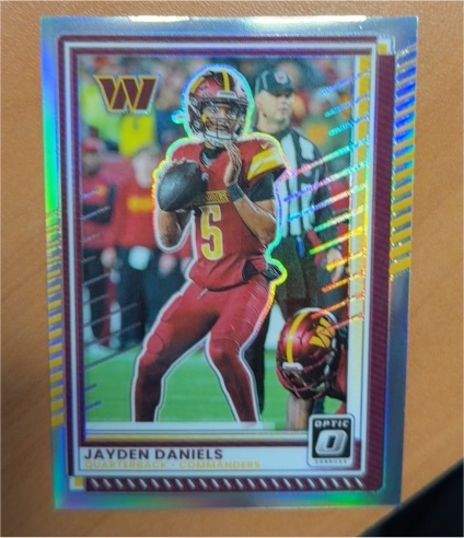 2025 Panini Donruss Optic #23 Jayden Daniels — front