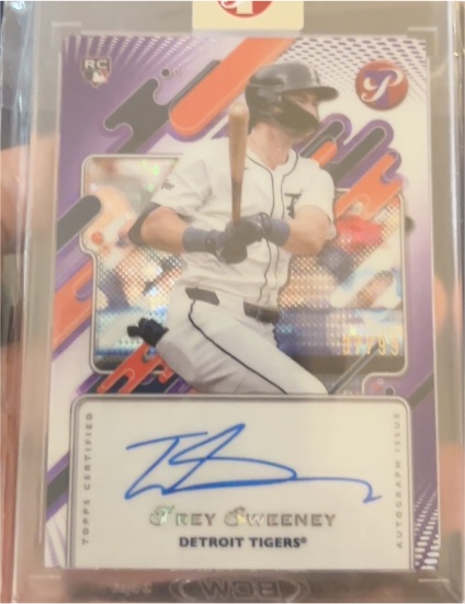 2025 Topps Pristine #24 Trey Sweeney — front