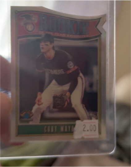 2025 Bowman Rookie of the Year Favorites #ROY-2 Coby Mayo — front