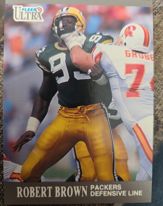 1991 Fleer Ultra #170 Robert Brown — front