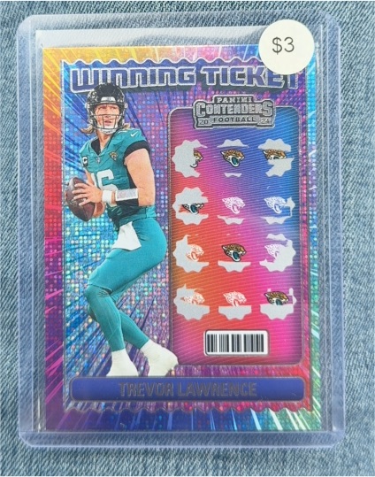 2024 Panini Contenders #6 Trevor Lawrence Winning Ticket — front