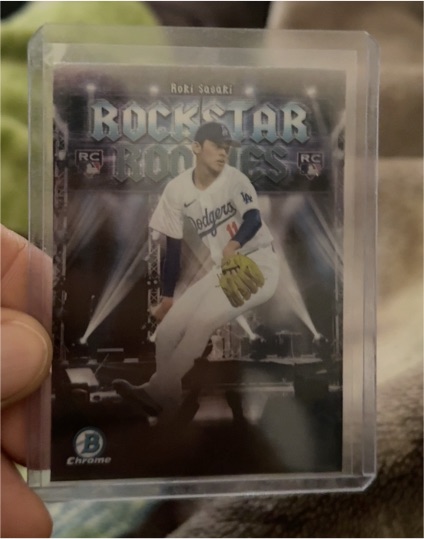 2025 Bowman Chrome #RR-20 Roki Sasaki Rockstar Rookies — front