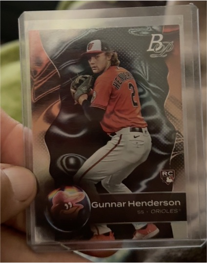 2023 Bowman Platinum #79 Gunnar Henderson — front
