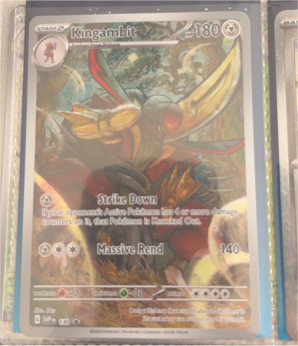 2022 Pokemon SV: Scarlet & Violet Promo #130 Kingambit — front