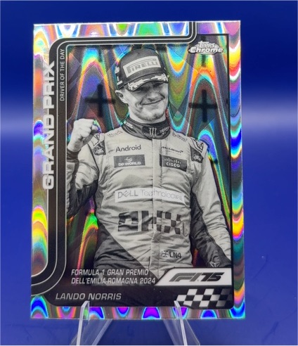 2025 Topps Chrome Formula 1 #110 Lando Norris — front