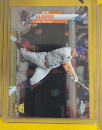 2020 Topps Chrome Update #U-84 Pete Alonso — front
