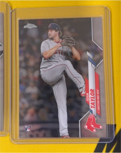 2020 Topps Chrome Update #U-27 Josh Taylor — front