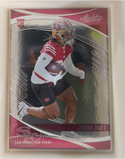2025 Panini Absolute #144 Jordan James — front