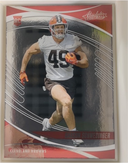 2025 Panini Absolute Football #112 Carson Schwesinger — front