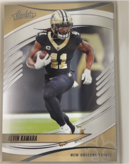 2021 Panini Absolute Football #67 Alvin Kamara — front