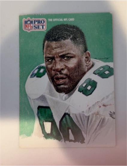 1991 Pro Set #386 Keith Jackson — front
