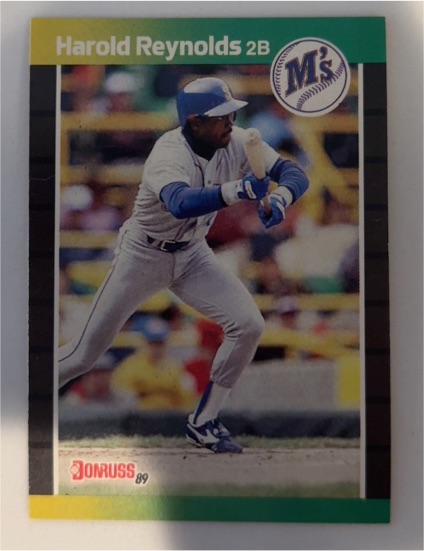 1989 Donruss #93 Harold Reynolds — front