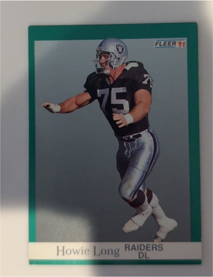 1991 Fleer #111 Howie Long — front