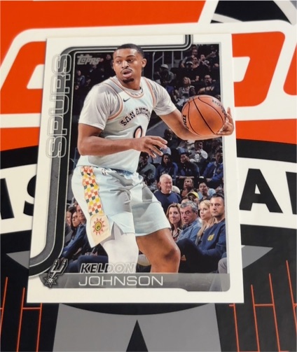 2025-26 Topps #200 Keldon Johnson — front