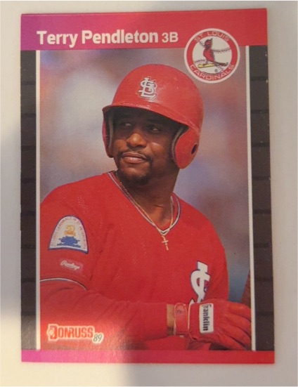 1989 Donruss #230 Terry Pendleton — front