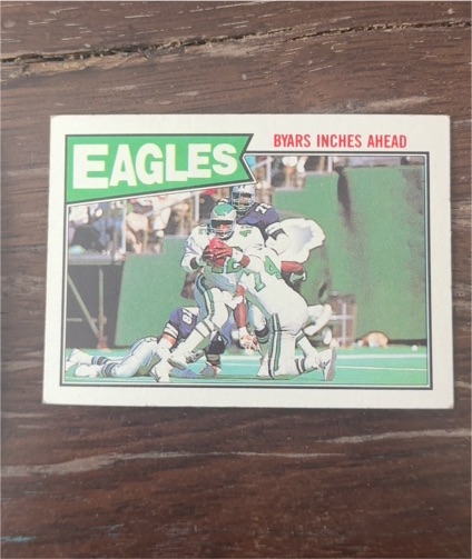 1987 Topps #294 Keith Byars Philadelphia Eagles — front