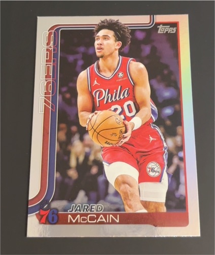 2025-26 Topps #24 Jared McCain — front