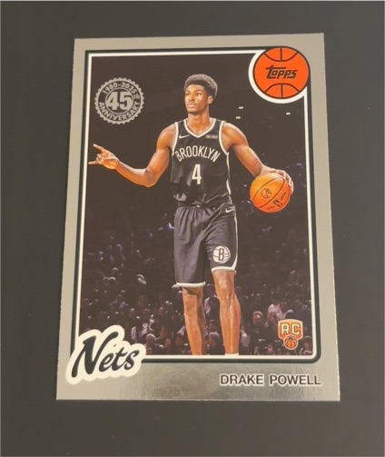 2025-26 Topps 45th Anniversary #80BK-68 Drake Powell — front