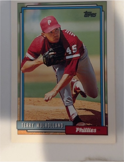 1992 Topps #719 Terry Mulholland Philadelphia Phillies — front
