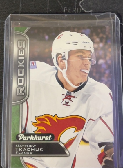 2016-17 Upper Deck Parkhurst #385 Matthew Tkachuk Rookie Card — front
