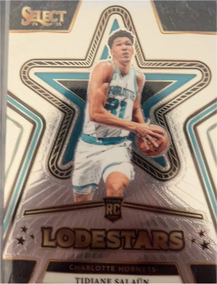 2024-25 Panini Select #1 Tidjane Salaun Lodestars — front