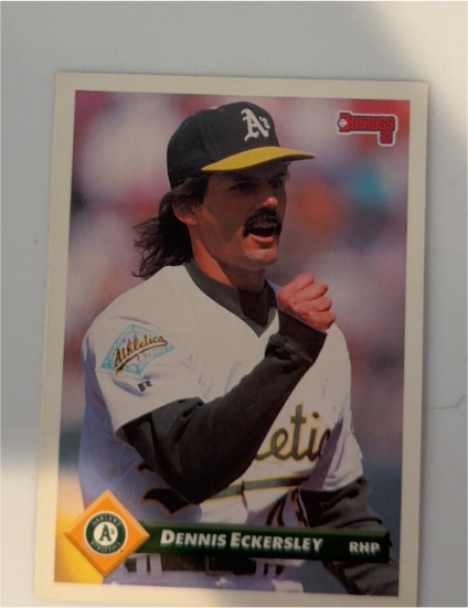 1993 Donruss #215 Dennis Eckersley — front
