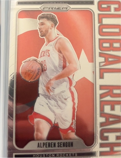 2024-25 Panini Prizm #1 Alperen Sengun Global Reach — front
