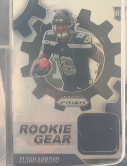2025 Panini Prizm #RGR-EAO Elijah Arroyo Rookie Gear — front
