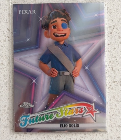 2025 Topps Chrome Disney #FS-1 Elio Solis Future Stars — front