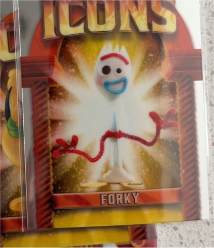 2025 Topps Chrome Disney Icons #DI-26 Forky — front