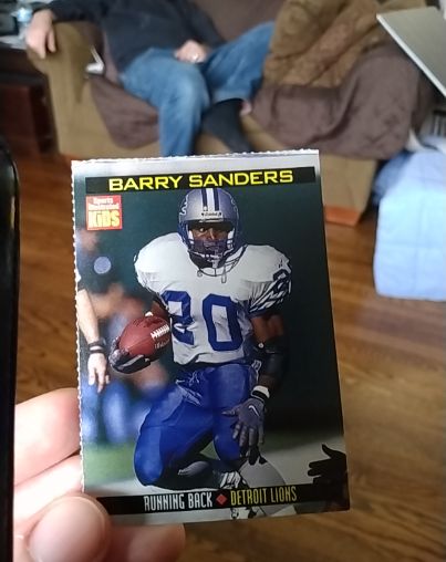 1999 Sports Illustrated for Kids Barry Sanders Detroit Lions — front