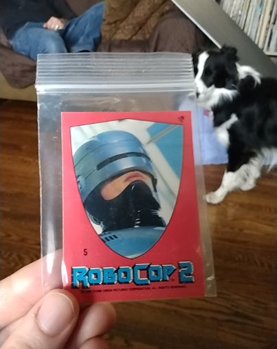 1990 Topps RoboCop 2 Sticker #5 — front