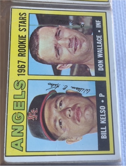 1967 Topps #367 Angels 1967 Rookie Stars Bill Kelso Don Wallace — front