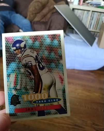 1996 Topps 1000 Yard Club #132 Marshall Faulk — front