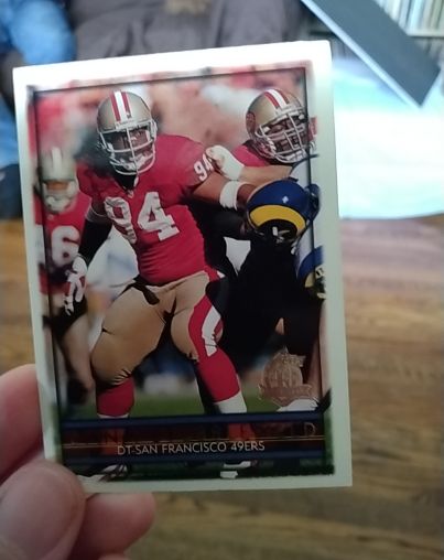 1996 Topps #64 Dana Stubblefield — front