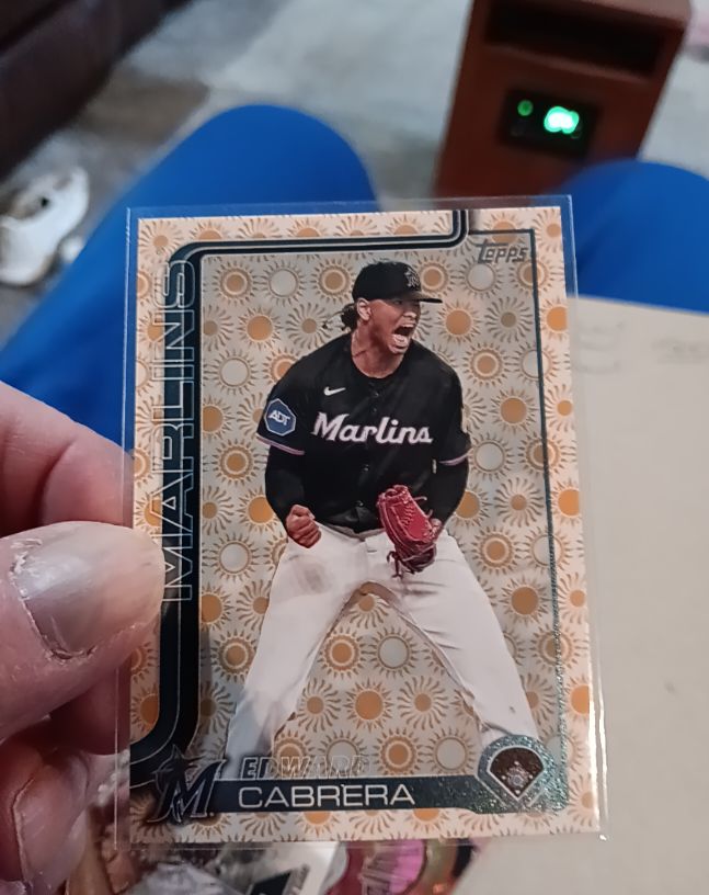 2025 Topps Series 2 #371 Edward Cabrera — front