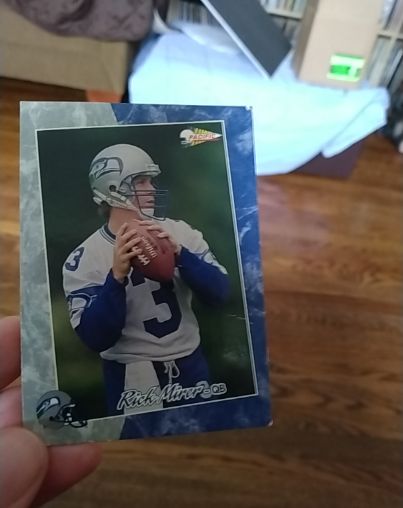 1993 Pacific #385 Rick Mirer — front