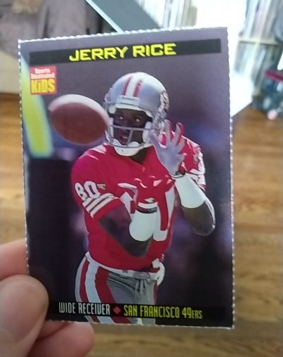 1999 Sports Illustrated for Kids #791 Jerry Rice — front