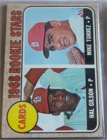 1968 Topps #162 Hal Gilson & Mike Torrez — front