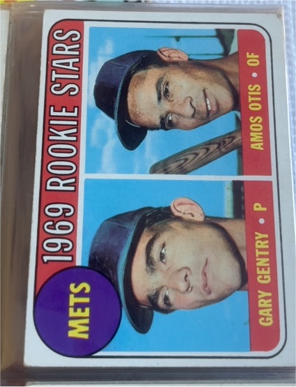 1969 Topps #31 Mets 1969 Rookie Stars Amos Otis Gary Gentry — front