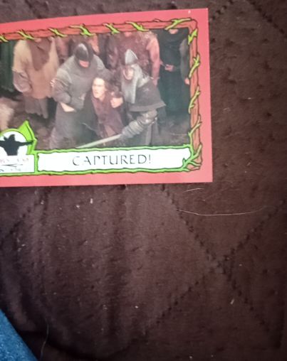 1991 Topps Robin Hood Prince of Thieves #47 Captured! — front