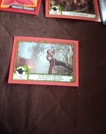 1991 Topps Robin Hood Prince of Thieves #Escape From Death's Grasp — front